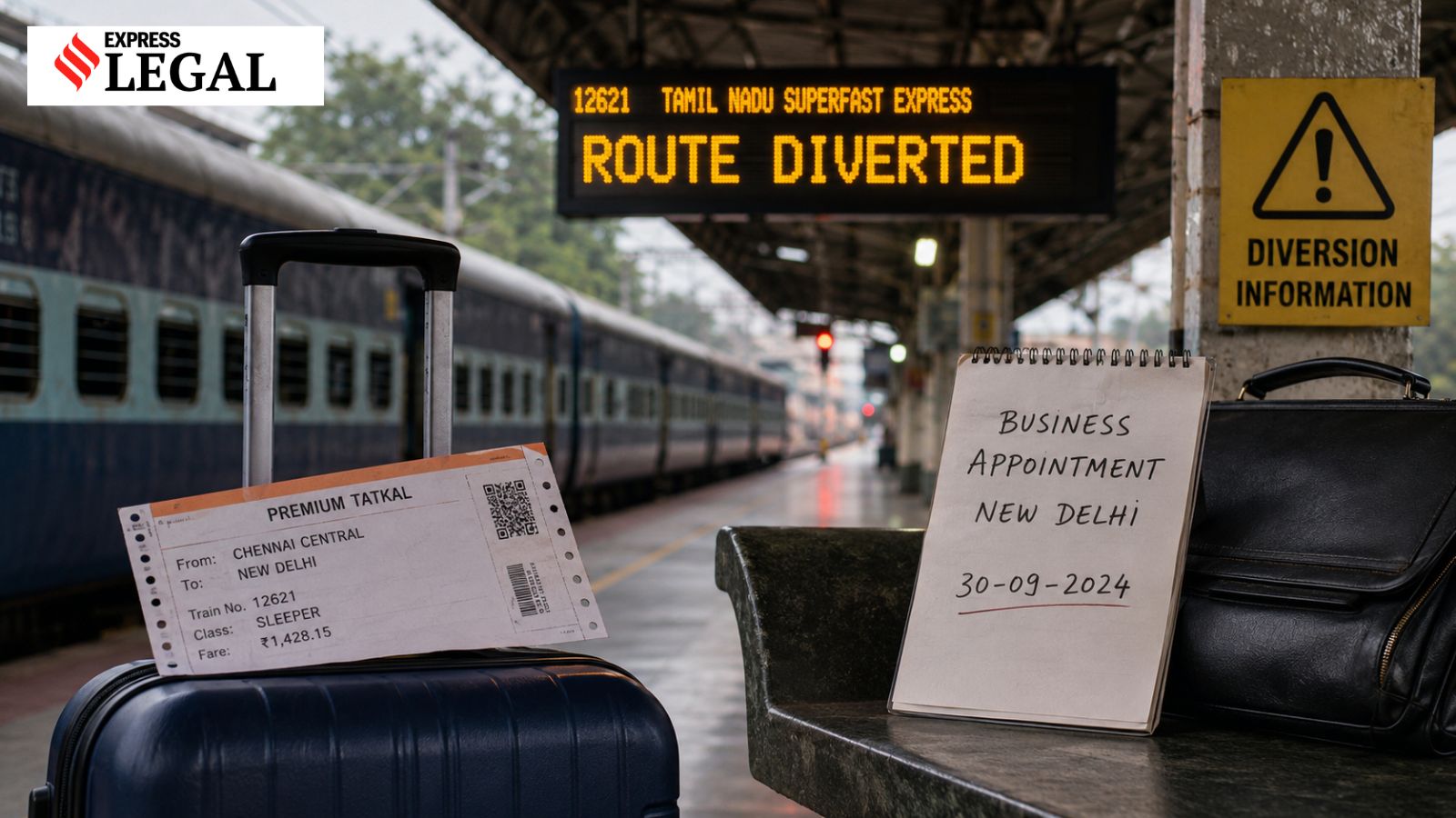 Delhi Train Diversion Costs Man Key Meeting, Gets Rs 35,000