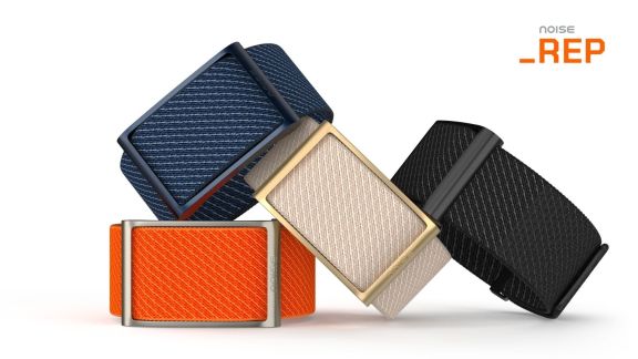 The REP Band tracks heart rate, heart-rate variability, blood oxygen levels, sleep quality and exercise metrics continuously. (Image: Noise)