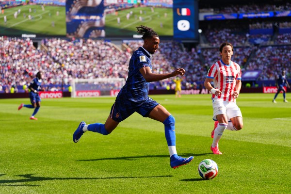 Olise has run the French show with his passing, movement and energy throughout this World Cup edition. (AP Photo)