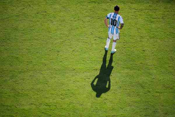 When the winds of change sweep the debris of destiny away, the world would thank Messi for his last flicker, for the implacable sorrow he leaves the World Cup. (AP Photo/Matt Slocum)