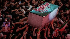 ayatollah ali khamenei's funeral