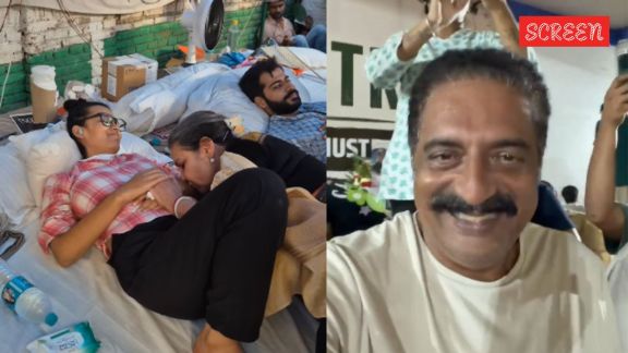 Actors at CJP Protest