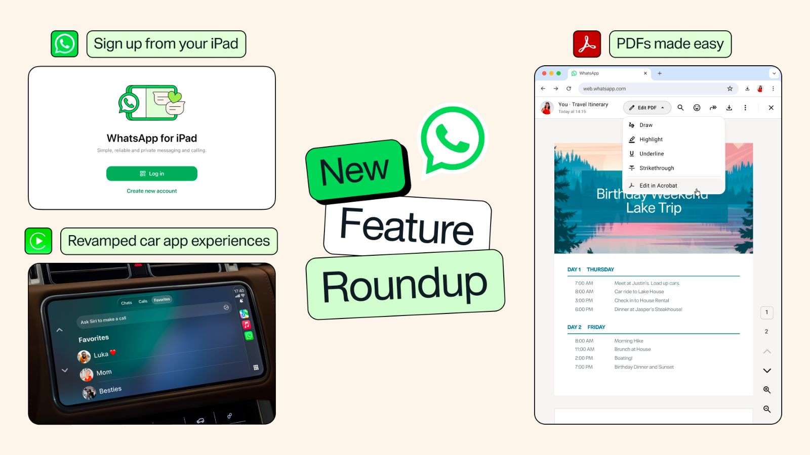 Adobe integration with WhatsApp lets you edit PDFs without leaving messaging platform