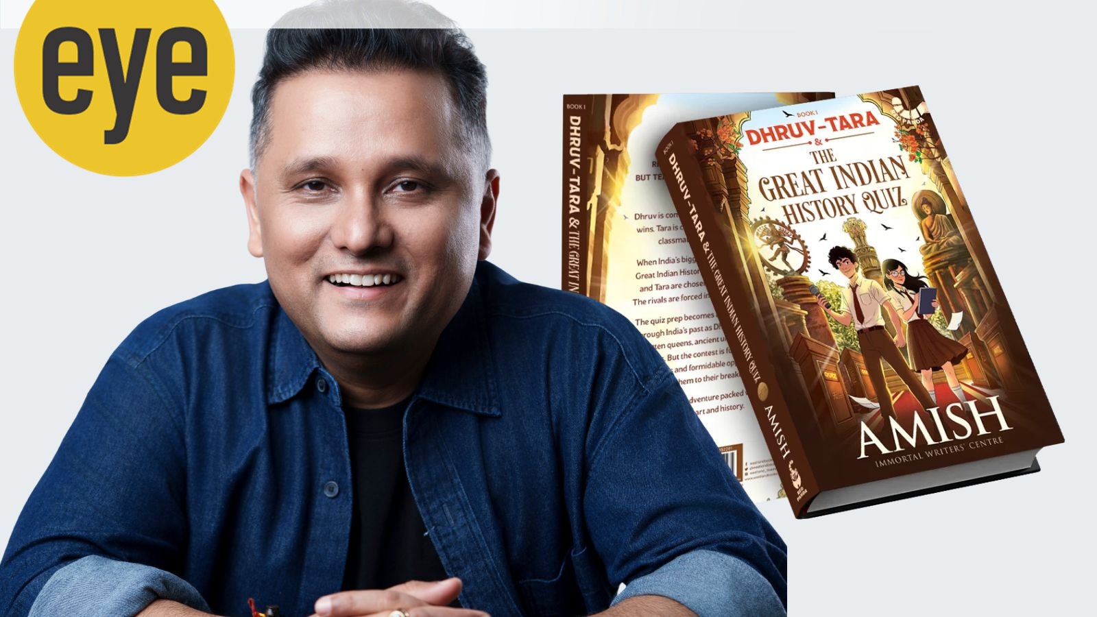 After Shiva and Ram, Amish Tripathi turns to schoolchildren with a quiz to decolonise history