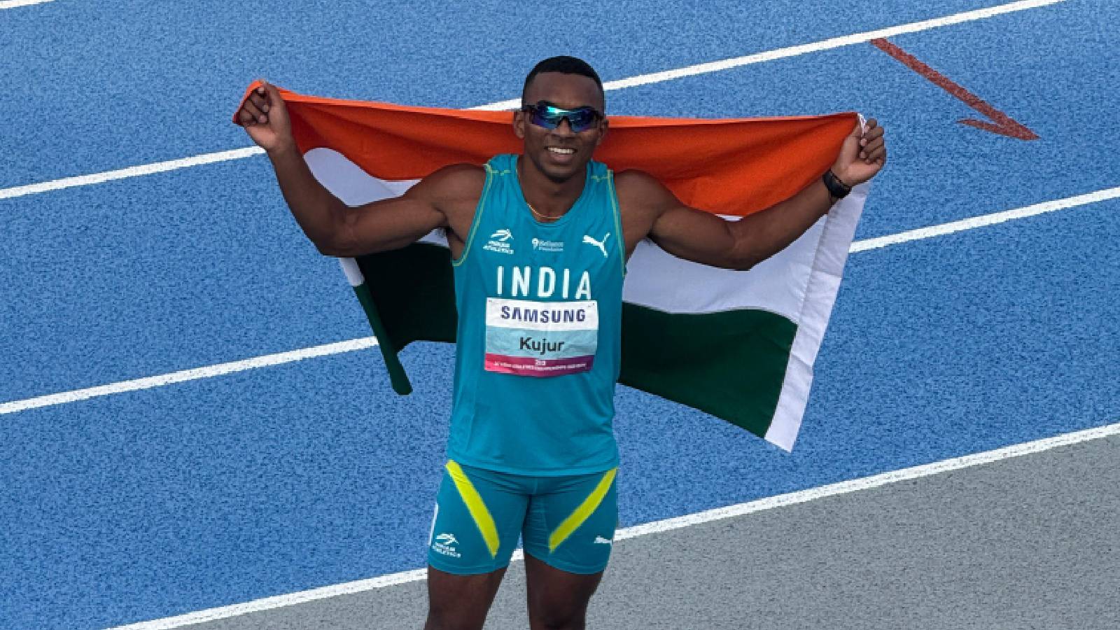 10.14s! Animesh Kujur records fastest 100m by an Indian on foreign soil