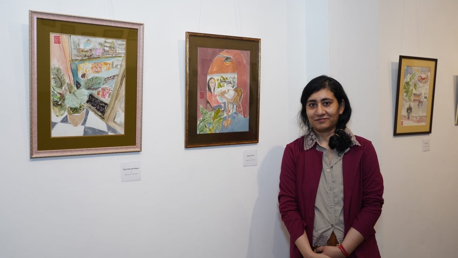The café on canvas: A slice of life in the modern city captured in art