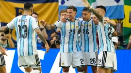 Argentina will face Egypt in the Round of 16.