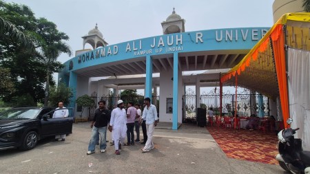 ‘Change its name if you have to… don’t end our careers’: At Jauhar University, a campus fears demolition, women voices loude