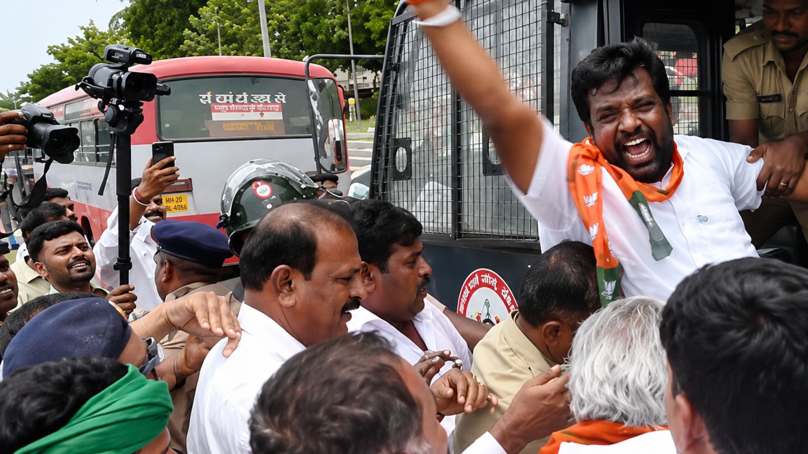 India news Live Updates, 31 July 2026: Karnataka BJP chief B Y Vijayendra detained during Cauvery protest
