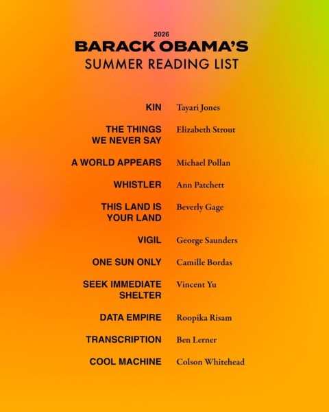 The eleven book on Barrack Obama's Reading List. (Credit barackobama/Instagram)