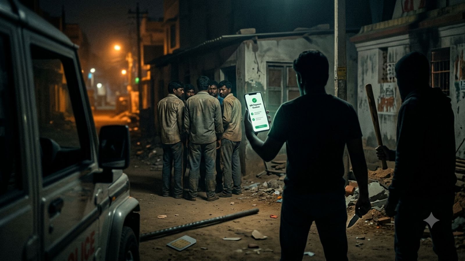 Migrant workers robbed at knifepoint, forced to transfer cash via UPI in Bengaluru