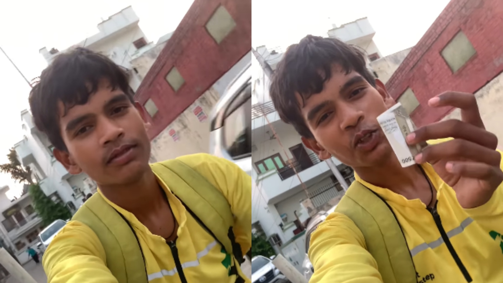 Rs 500 tip for Rs 15 order: Blinkit rider’s emotional reaction melts hearts