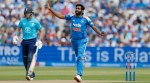 Jasprit Bumrah of India reacts during the 1st ODI match between England and India at the Edgbaston, Birmingham, England on July 14, 2026.