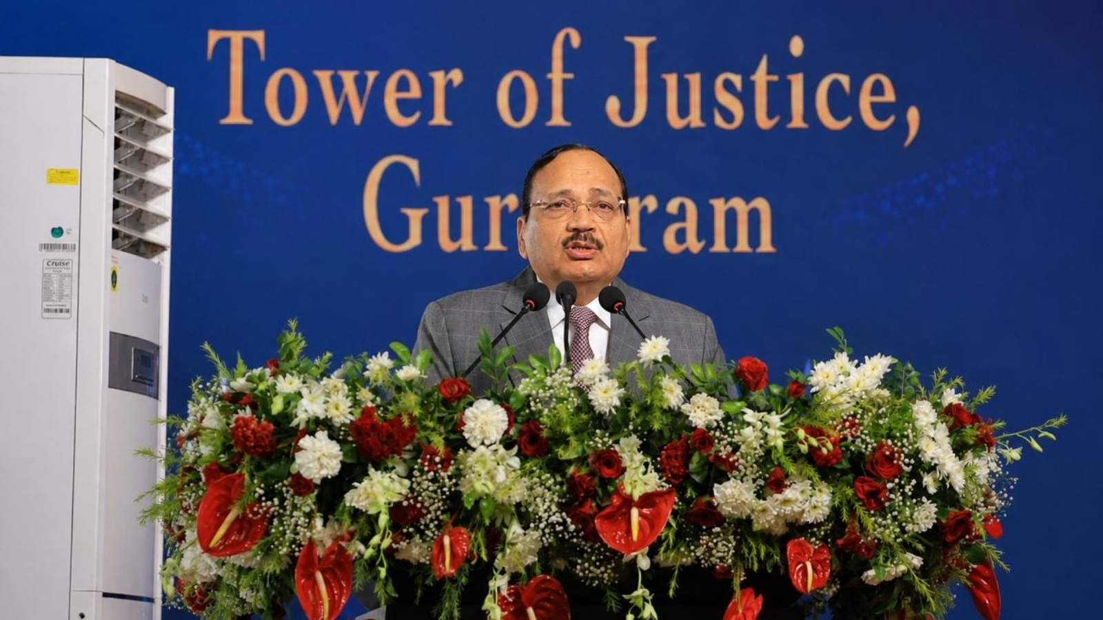 CJI Inaugurates Gurgaon's Tower of Justice, Stresses Balance Between Speed and Constitutional Values