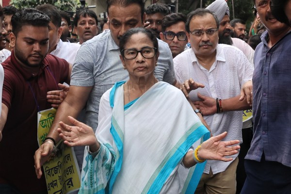 The Mamata-led faction will hold the annual rally in front of the Birla Planetarium here, as ordered by the Calcutta High Court. (Express photo by Partha Paul)