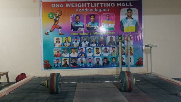 Challa Ramu's gym in Kondavelagada. (Special Arrangement)