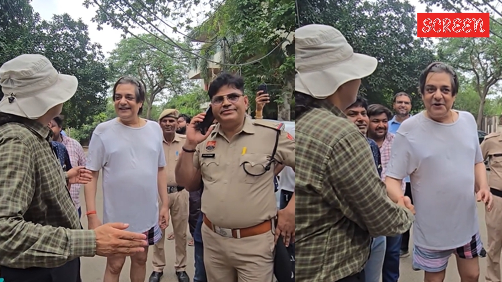 Chandrachur Singh questions officials after bulldozer demolishes ramp outside home. Watch