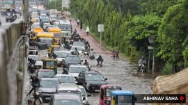 delhi, delhi waterlogging, monsoon, gurgaon