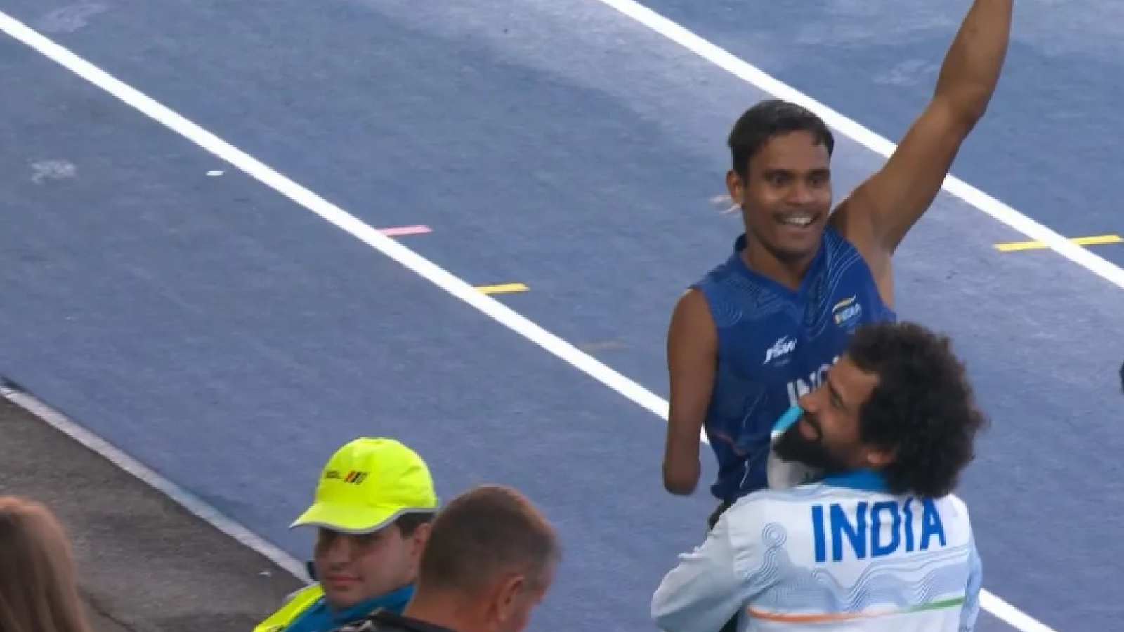 Dilip wins gold, Basil silver in 100m T47 Final in CWG