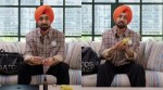 Diljit Dosanjh during the "What's In My Bag?" video