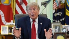 President Trump chooses to pursue diplomatic negotiations with Iran rather than military strikes. (AP Photo)