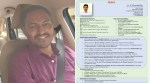 E Thirumalai Raja PhD holder drives cab
