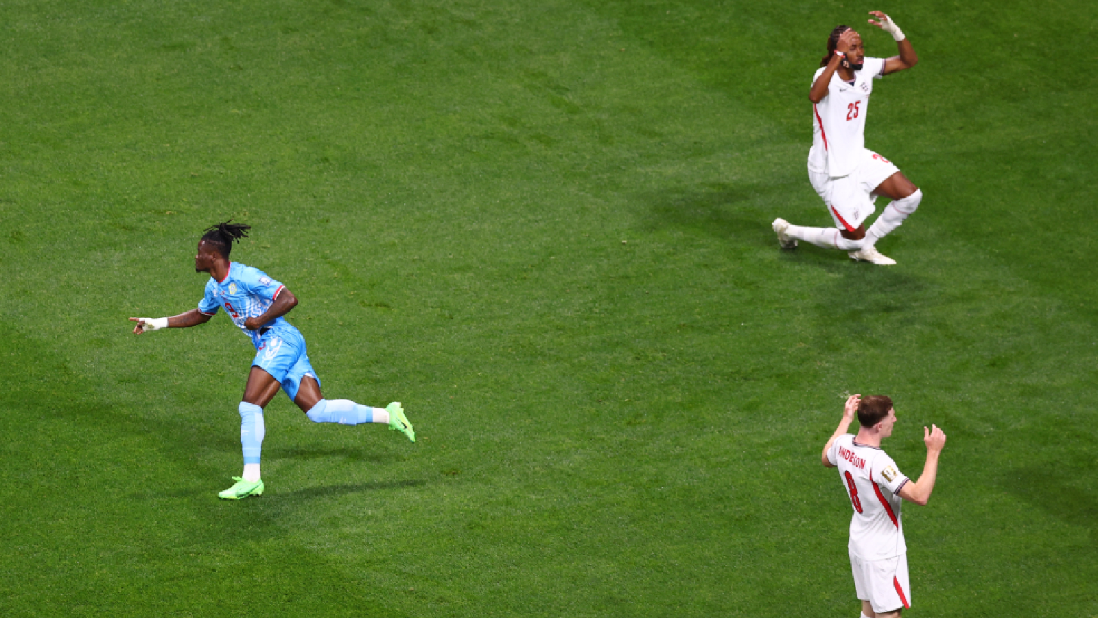 England vs DR Congo updates