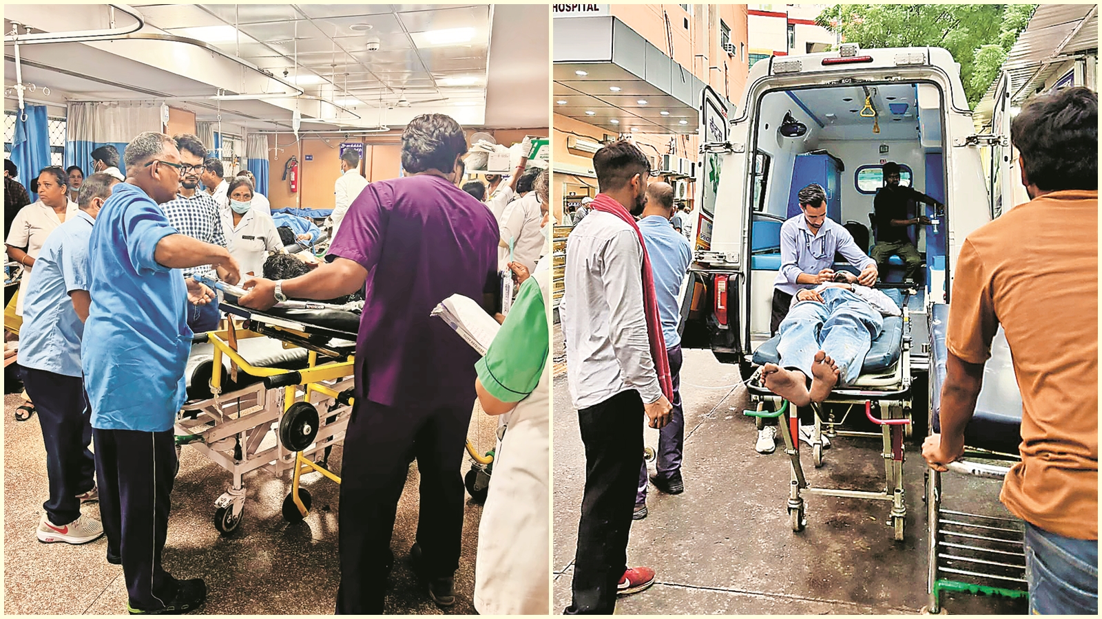 ‘Hit on head multiple times… now in ICU’: More than 100 CJP protesters at RML emergency