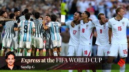 Unlike France and Spain, smooth-sailing vessels, Argentina and England have creaked and squeaked their way to the last four