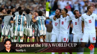 Unlike France and Spain, smooth-sailing vessels, Argentina and England have creaked and squeaked their way to the last four