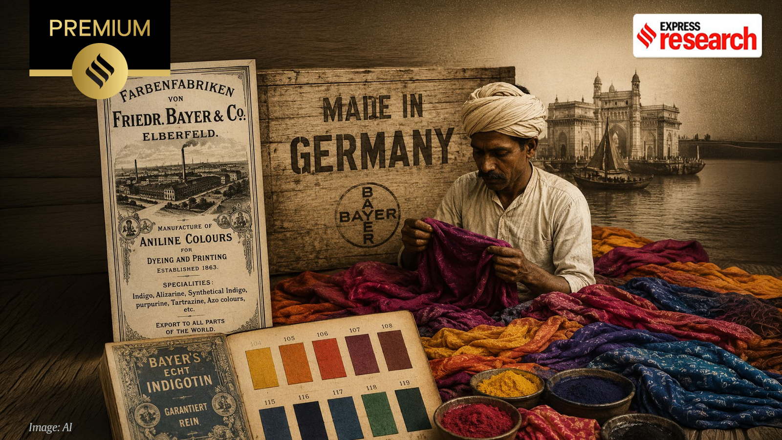 German dye companies in India