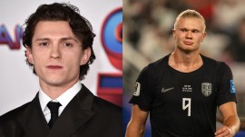 Erling Haaland Tom Holland dinner invitation