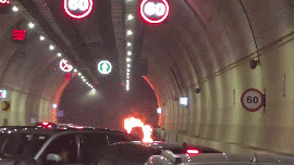 Mumbai coastal road tunnel fire, Mumbai fire
