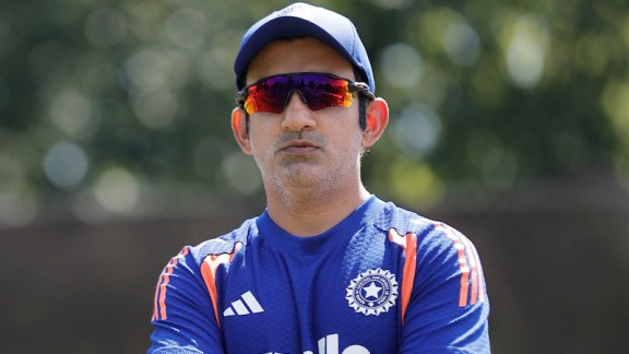Gautam Gambhir Head Coach of India during a training session at the Edgbaston, Birmingham, England on July 13, 2026.