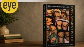 Every Moment Is a Life: Gaza in the Time of Genocide, an anthology edited by Palestinian-American writer Susan Abulhawa. (Image generated using AI)