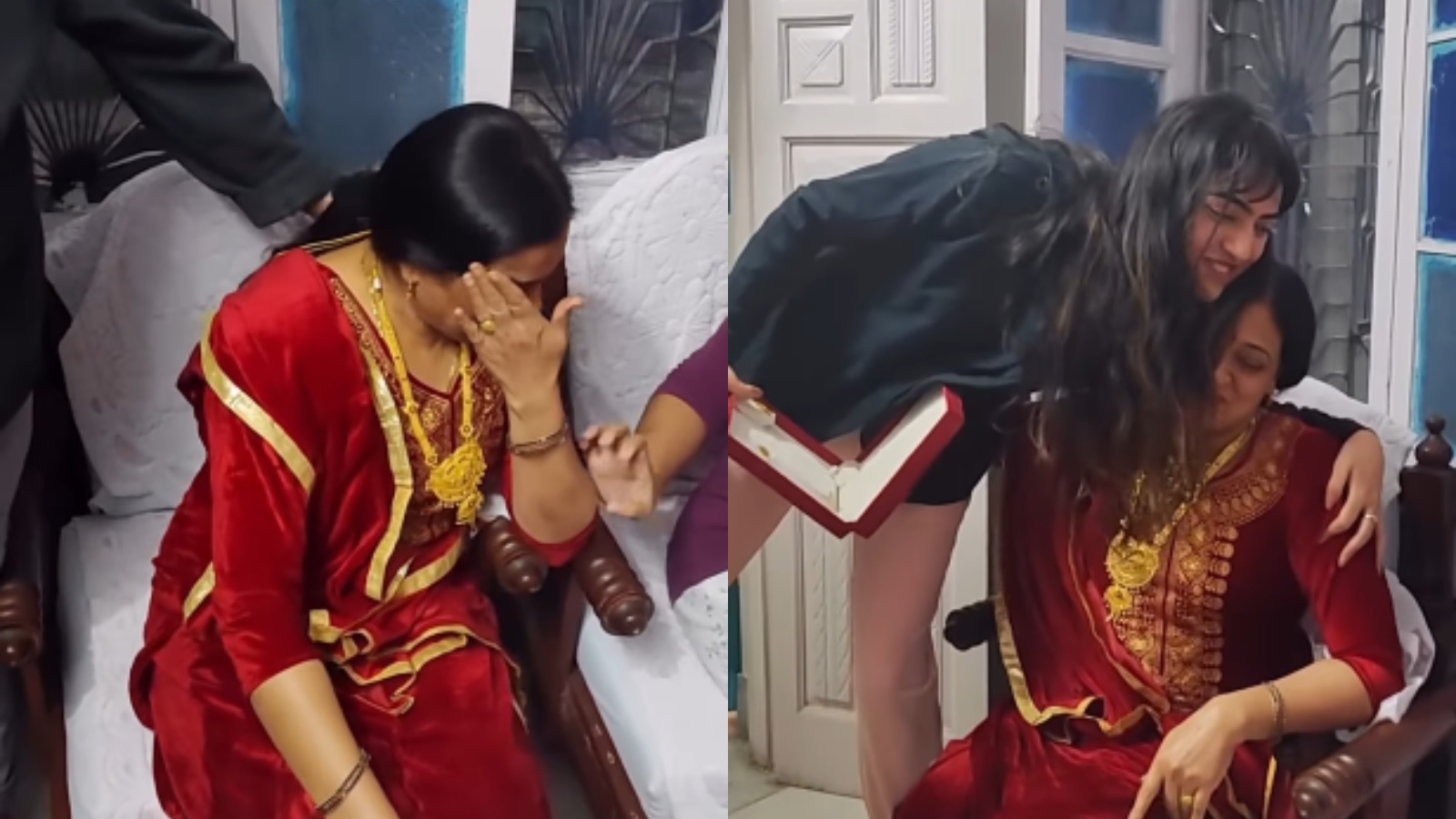 ‘First thing I bought with my money’: Woman surprises mother with gold, leaves her in tears