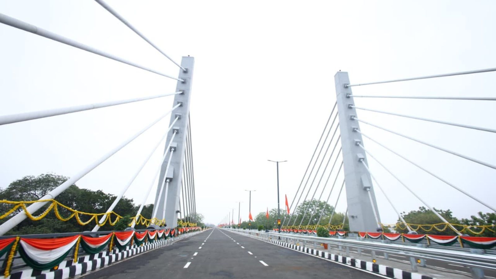 Gujarat's first urban cable-stayed bridge inaugurated at Rs 175 crore