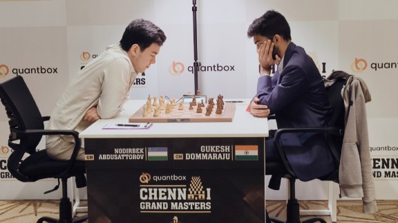 A day after world champion D Gukesh was left miffed with a draw against Dmitry Andreikin, the 20-year-old looked a relieved man after splitting points against arch-rival Nodirbek Abdusattorov