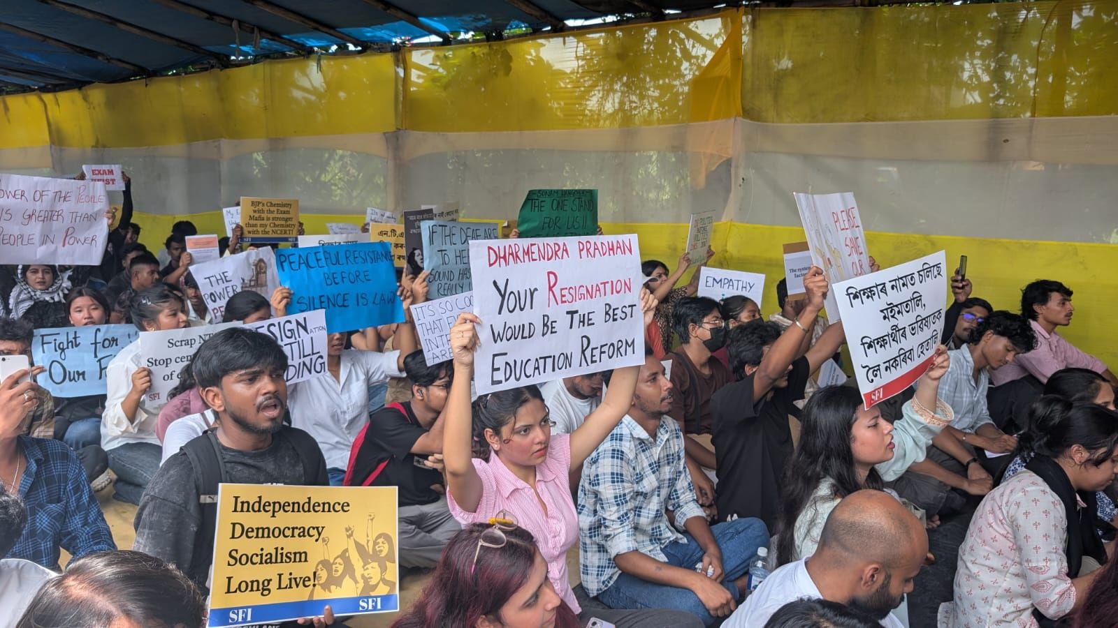 ‘Ma’am gave the day off’: Voices from a protest in Guwahati