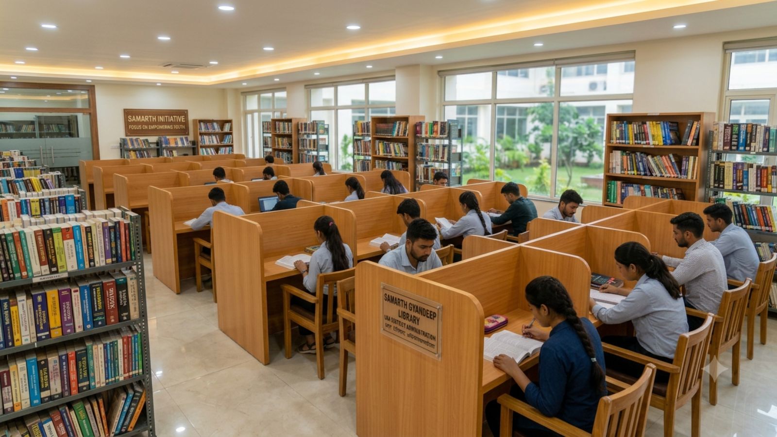 Inside Rs 15-lakh modern library in Himachal's Una helping students crack competitive exams for Rs 200