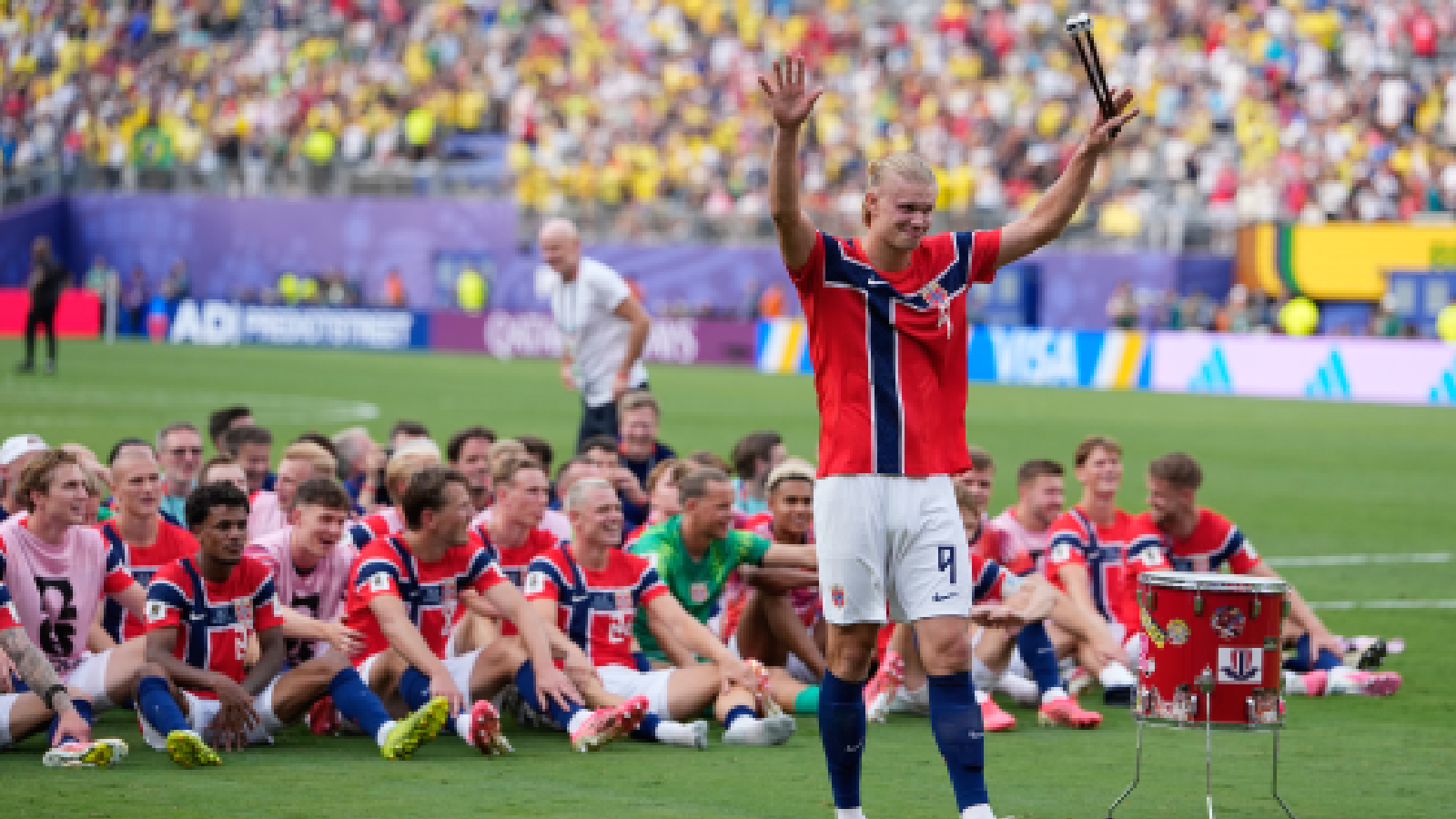 Haaland catches up with Messi, Mbappe in Golden Boot race
