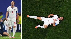 A dejected Harry Kane after England were knocked out from FIFA World Cup 2026. (AP)