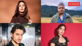 Hina Khan, Piyush Mishra, Ibrahim Ali Khan, Kusha Kapila on CJP Protest