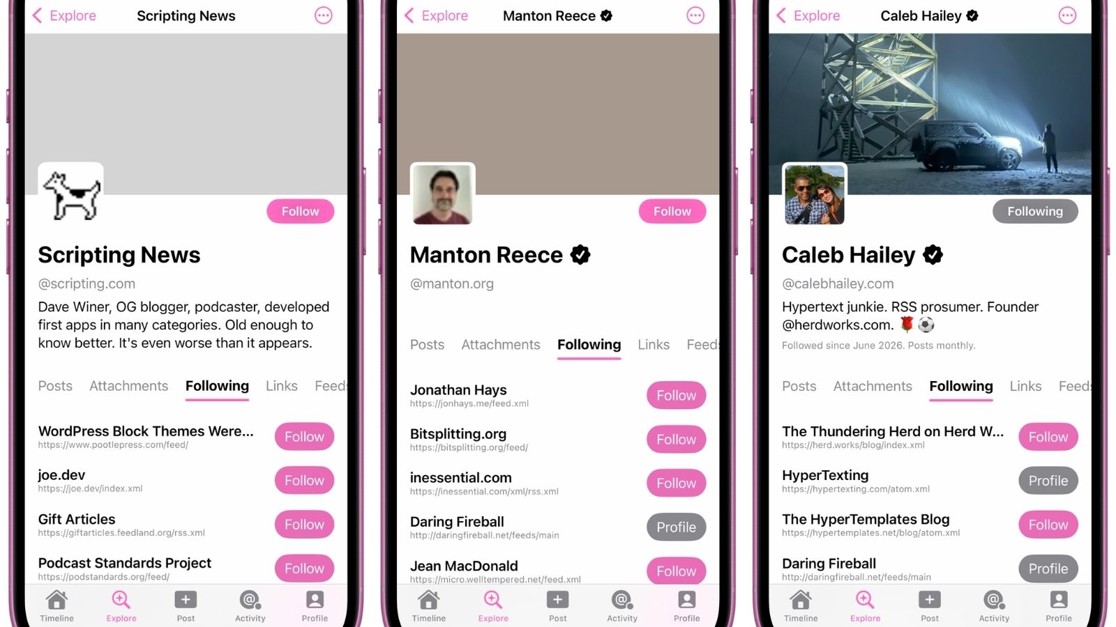 HyperTexting turns web into social media-style feed without algorithms