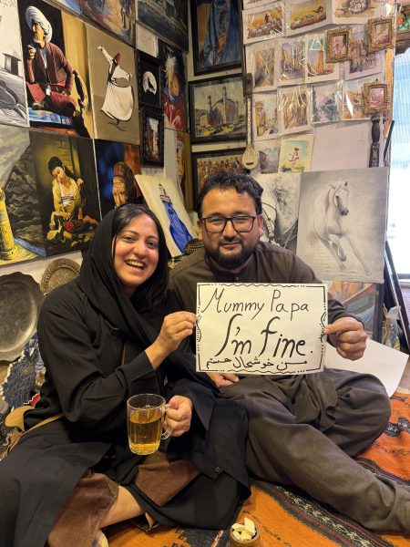 Indian solo traveller in Afghanistan