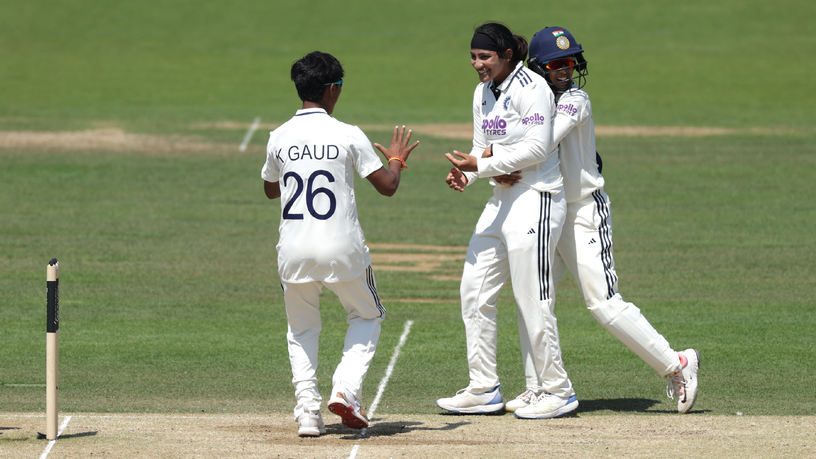 India crush England by 270 runs to win historic first women’s test at Lord’s