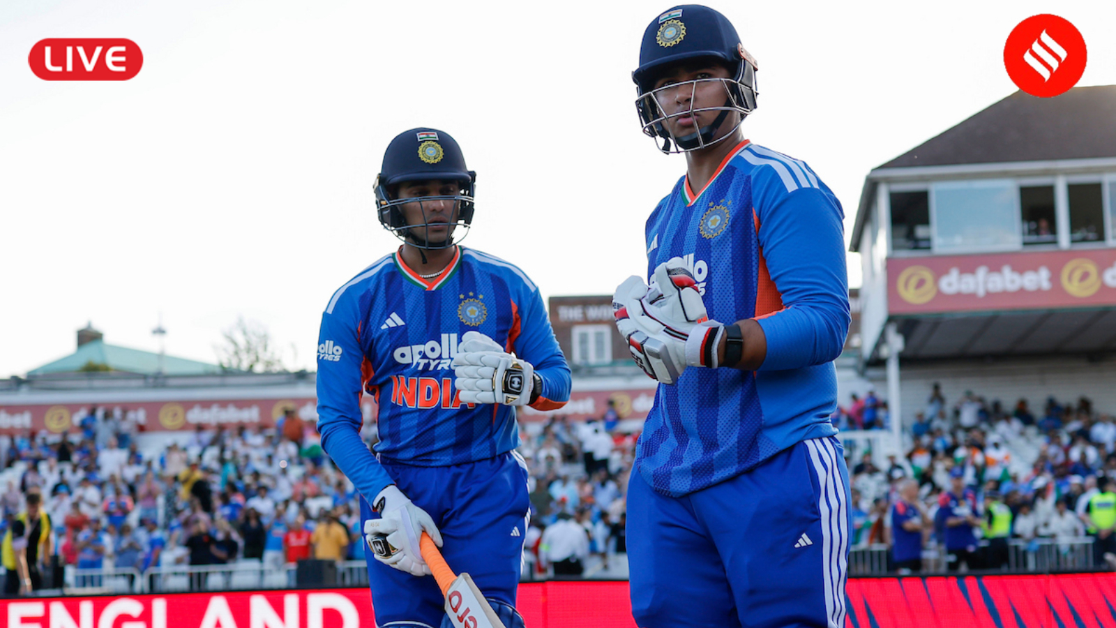 India vs England 4th T20I Live Score