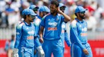 Prasidh Krishna of India celebrates the wicket of Jacob Bethell during the 3rd ODI International match between England and India at the Lord's Cricket Ground, London, England on July 19, 2026.