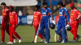 India take on Zimbabwe in the second T20I in Harare. (AP)