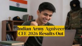 Indian Army Agniveer CEE 2026 Results Out